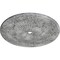 Ekena Millwork Galveston Medallion (Canopies up to 5 7/8"), 51"OD x 3 5/8"ID x 3 3/8"P, Ultra Pure White Crackle CM51GLUWC - alternate 4